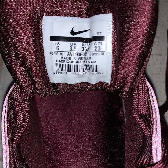 💥NIKE💥AIR MAX💥 ‘97 SE ‘BURGUNDY CRUSH’ WMN - Picture 8 of 8